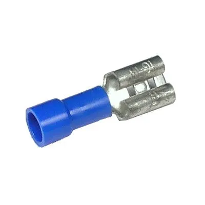 Quick Connect Female Crimp Connector - 16-14 AWG, 0.11" Tab, Pkg/100 (1849-CS)