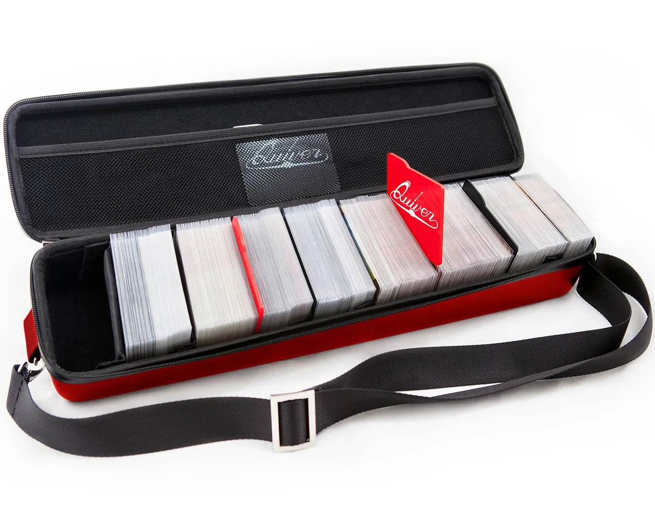 Quiver Time - Portable Game Card Carrying Case (Red)