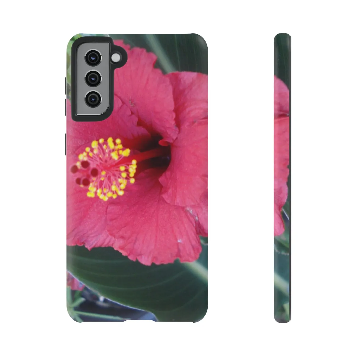 "Raspberry Hibiscus" Tough Case