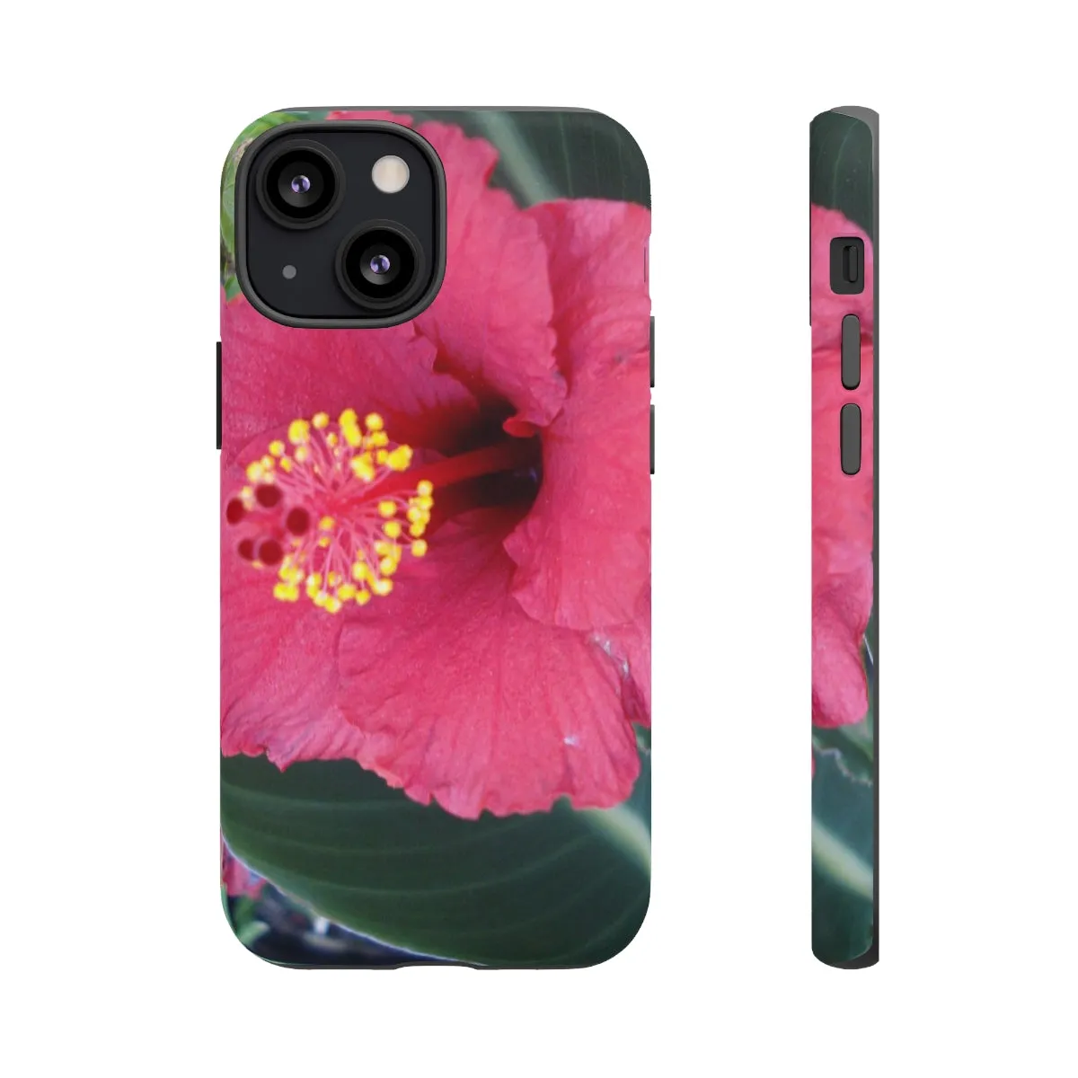 "Raspberry Hibiscus" Tough Case