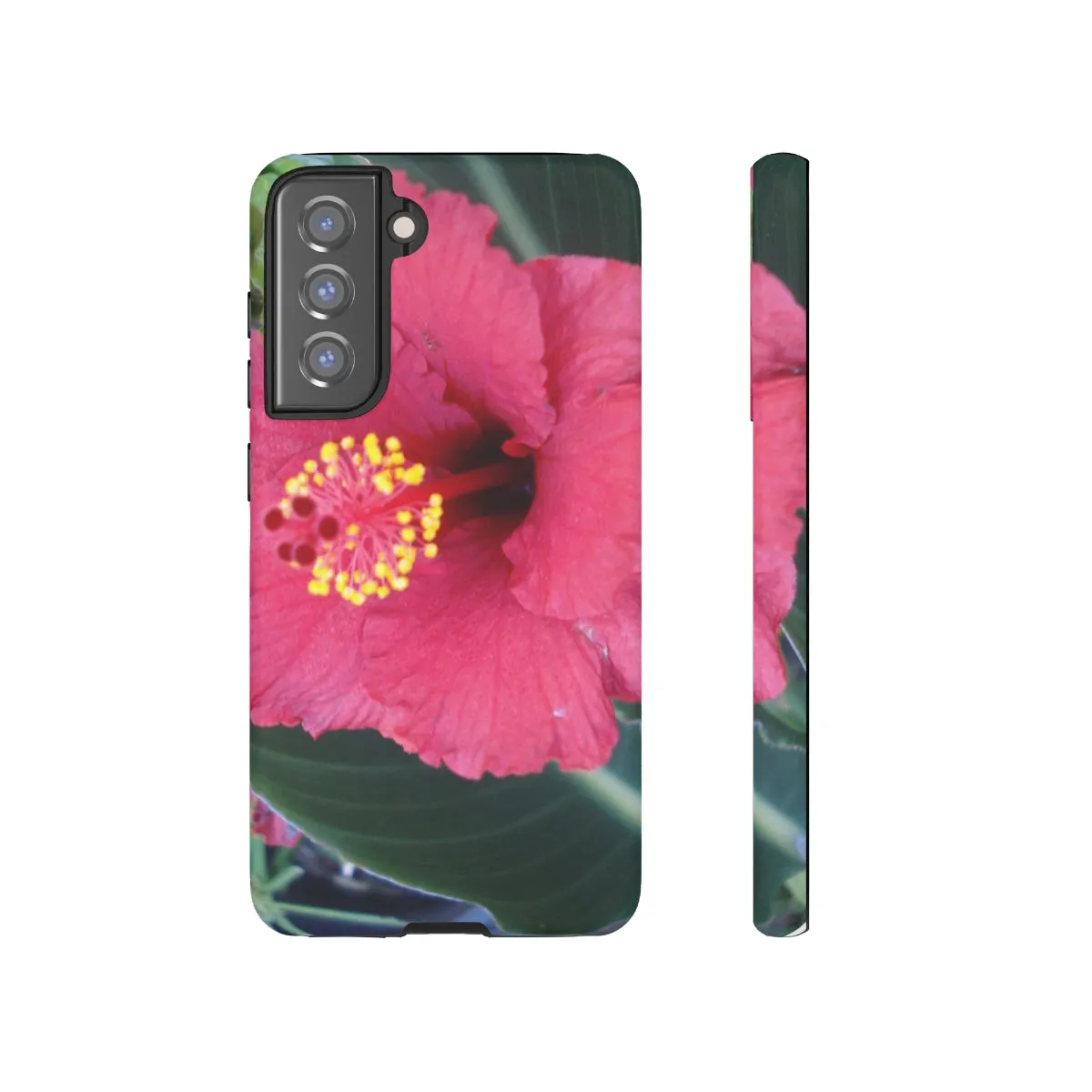 "Raspberry Hibiscus" Tough Case