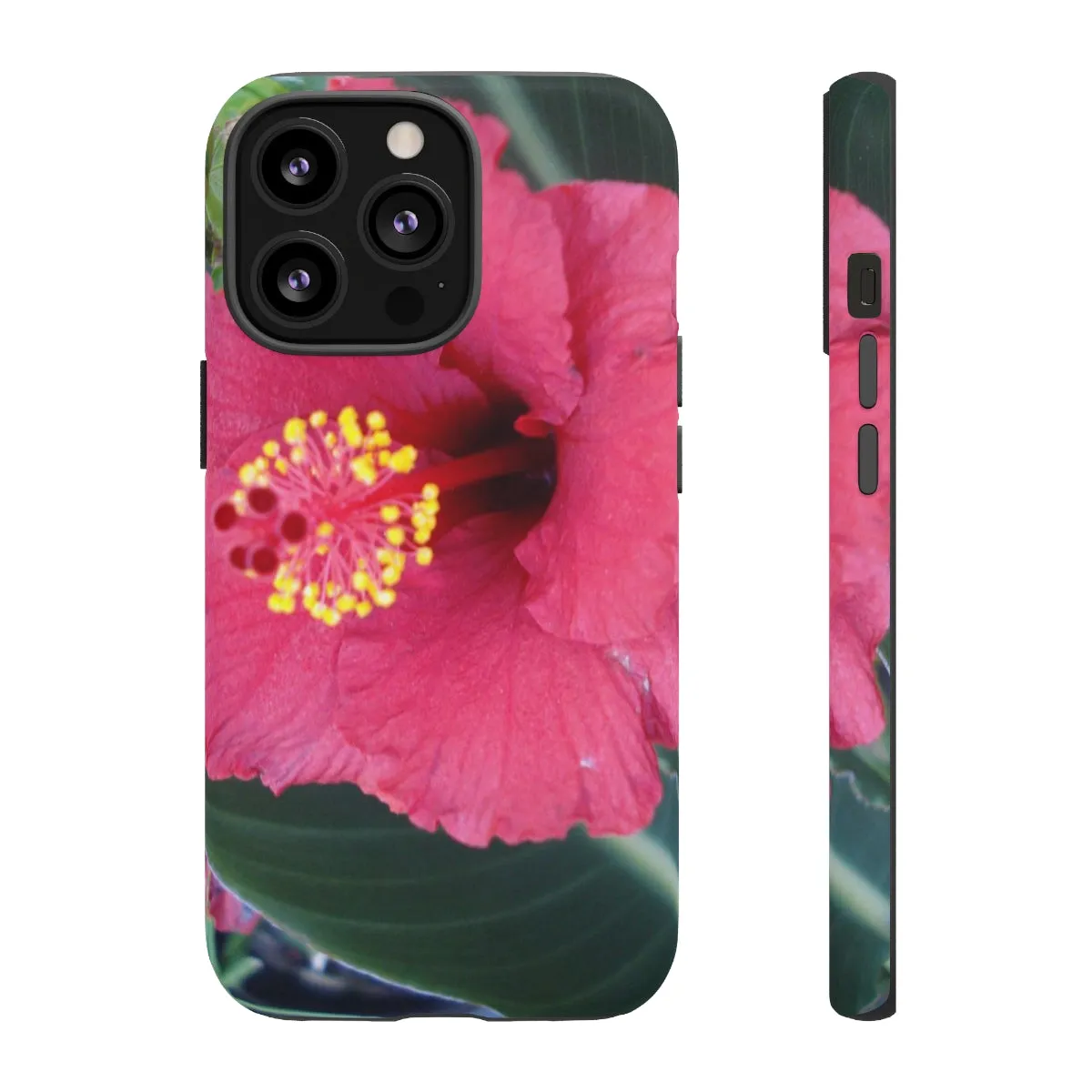 "Raspberry Hibiscus" Tough Case