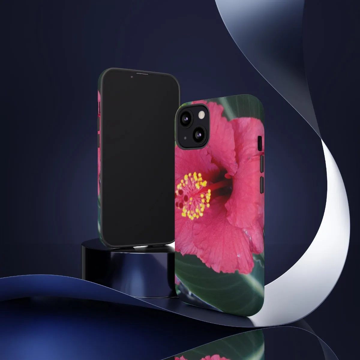 "Raspberry Hibiscus" Tough Case