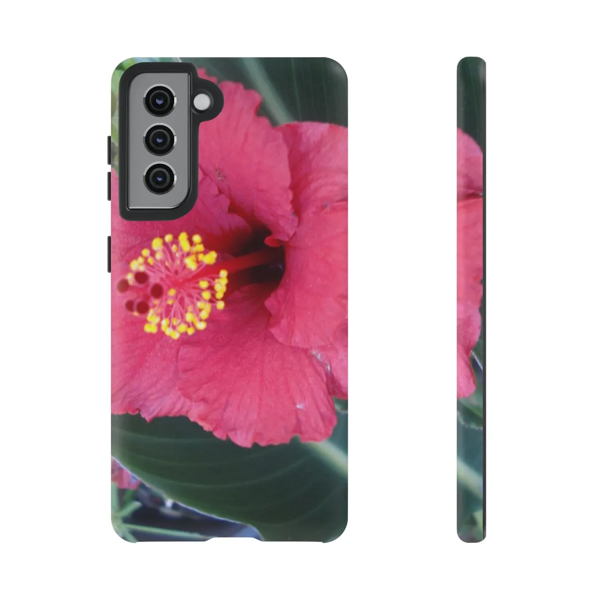 "Raspberry Hibiscus" Tough Case