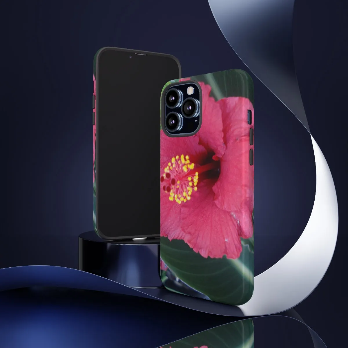 "Raspberry Hibiscus" Tough Case