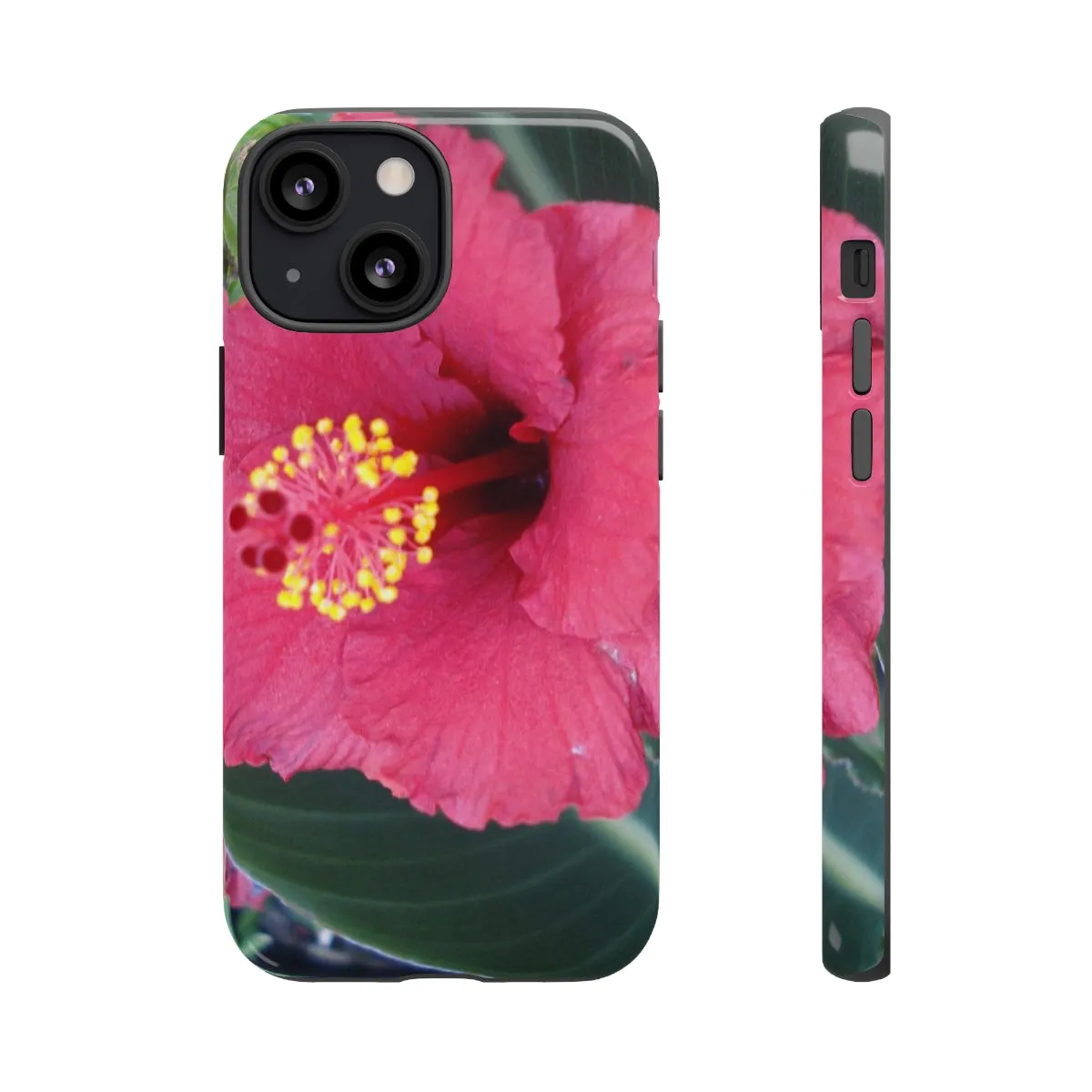 "Raspberry Hibiscus" Tough Case