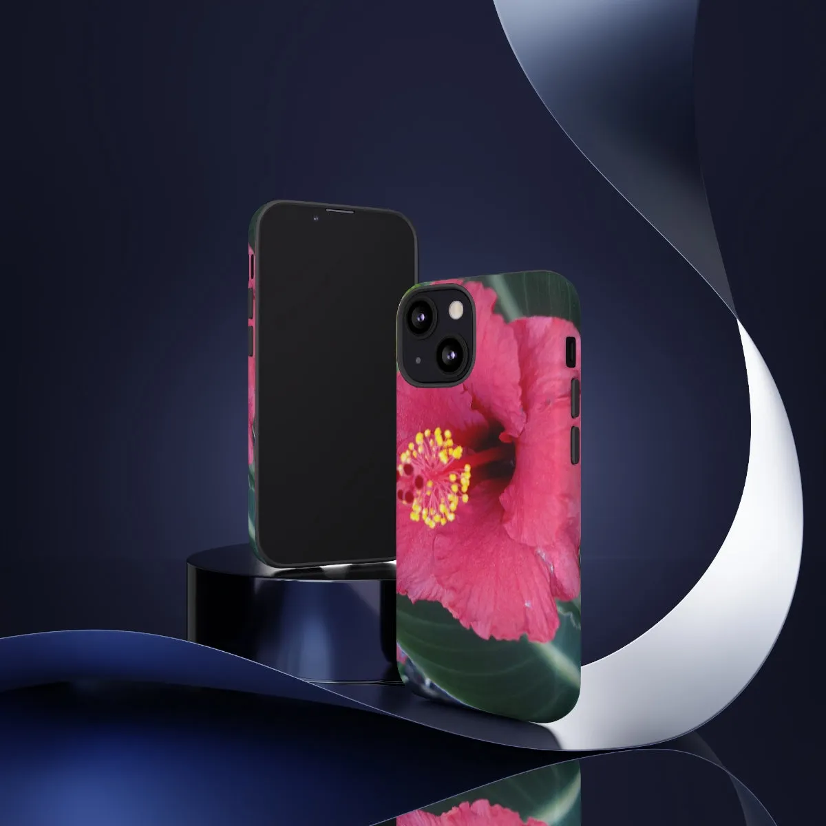 "Raspberry Hibiscus" Tough Case