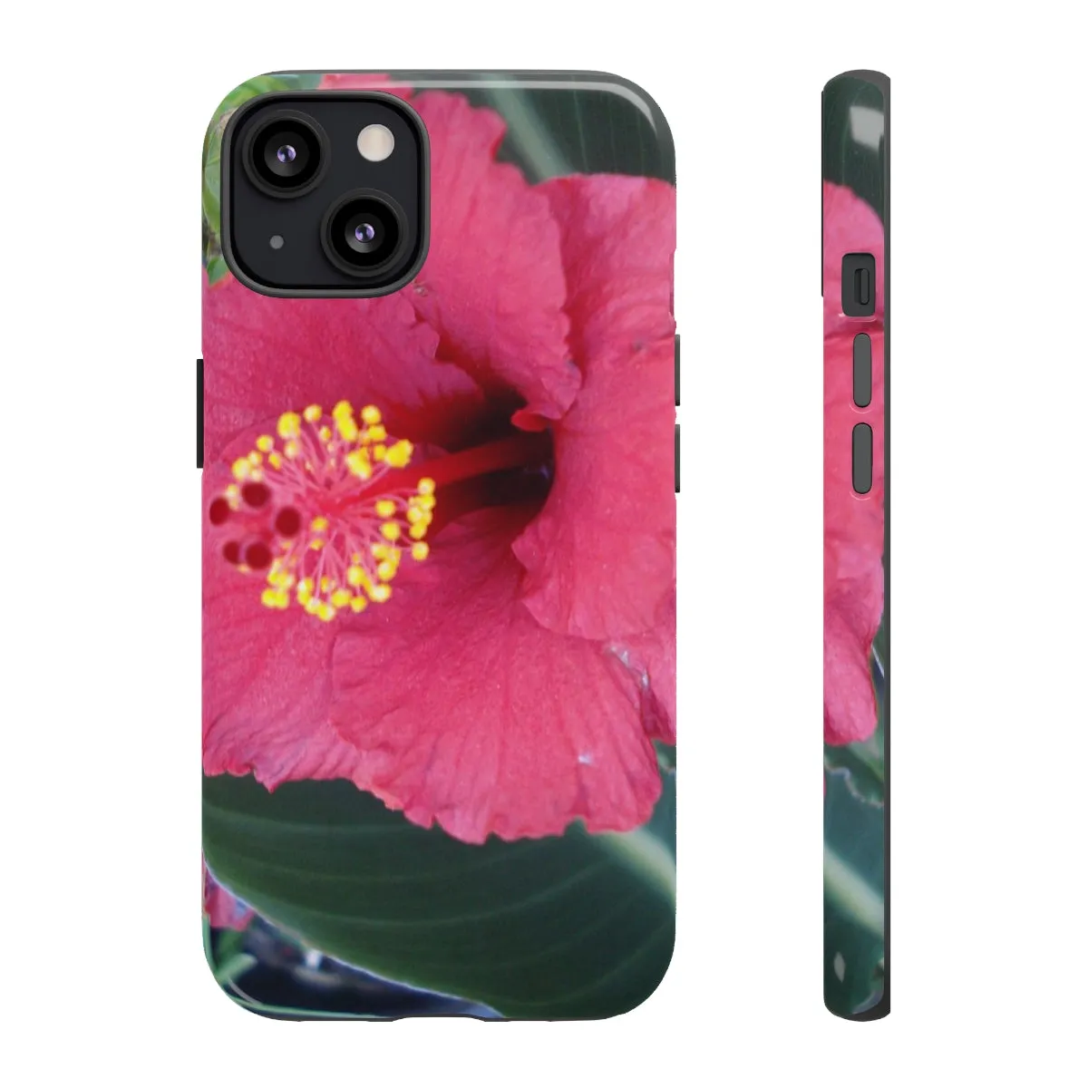 "Raspberry Hibiscus" Tough Case