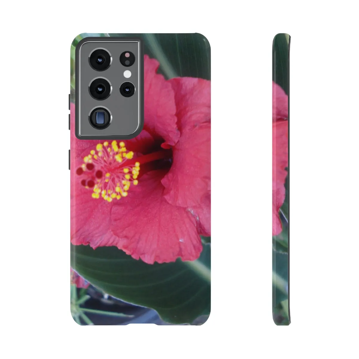 "Raspberry Hibiscus" Tough Case