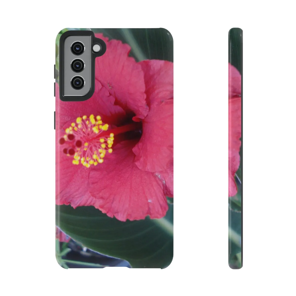 "Raspberry Hibiscus" Tough Case