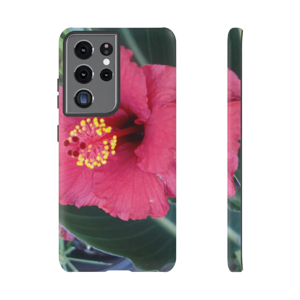 "Raspberry Hibiscus" Tough Case