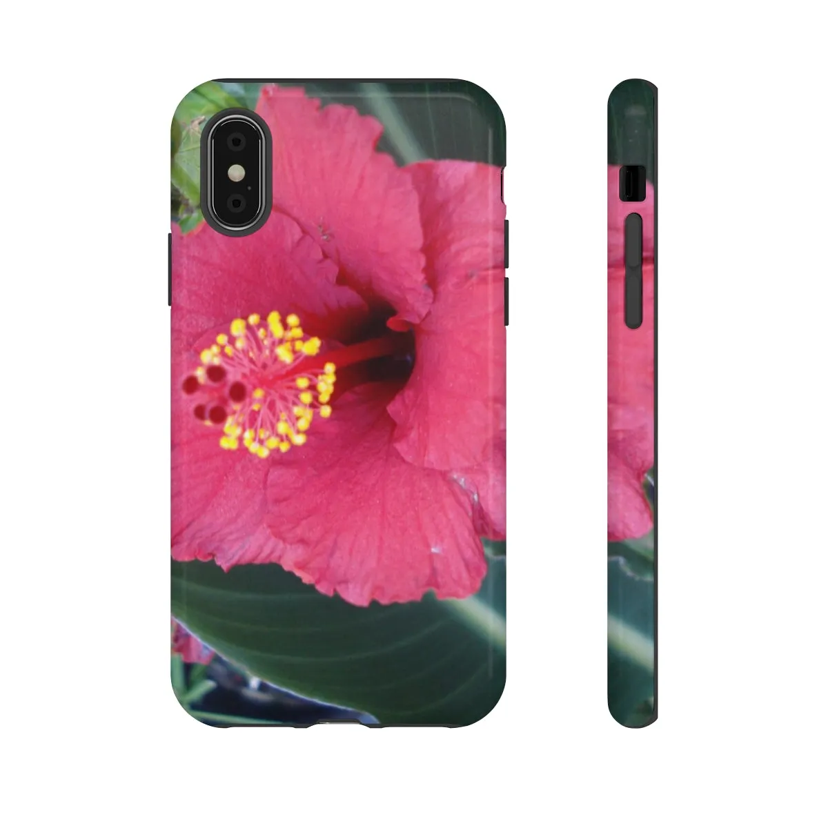 "Raspberry Hibiscus" Tough Case