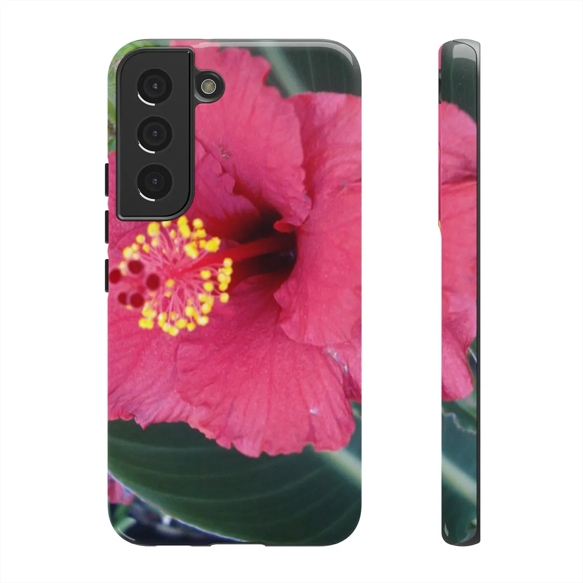 "Raspberry Hibiscus" Tough Case