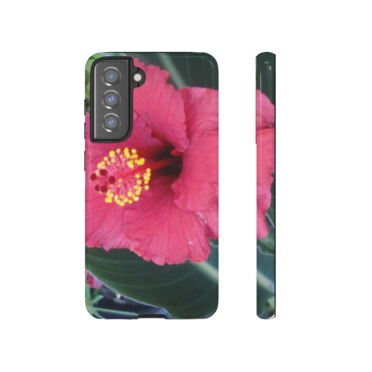 "Raspberry Hibiscus" Tough Case