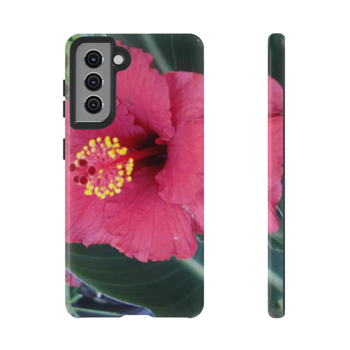 "Raspberry Hibiscus" Tough Case