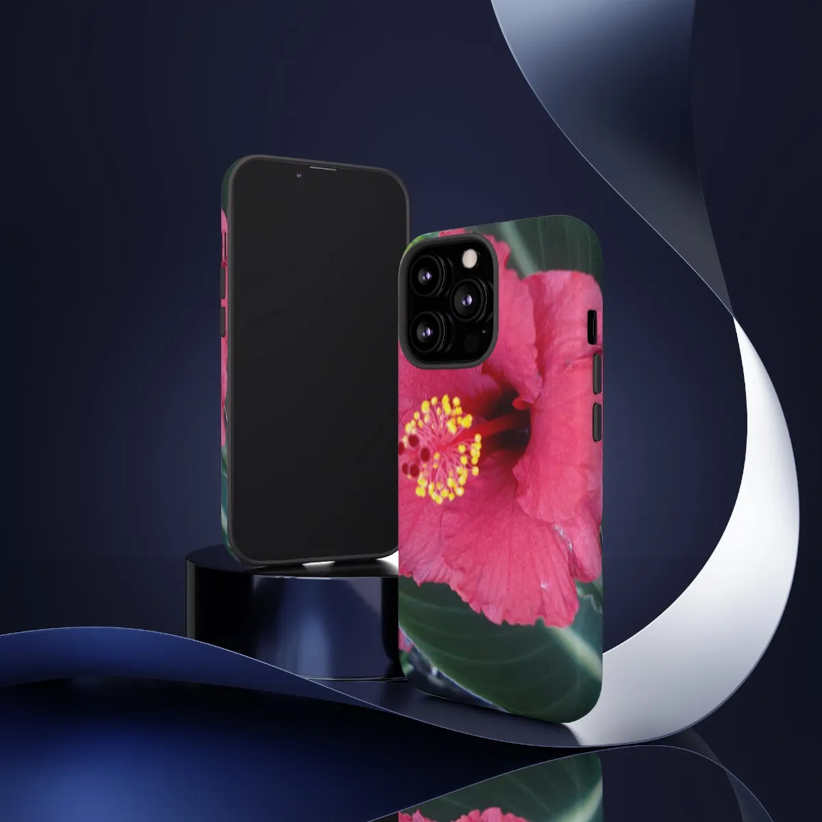 "Raspberry Hibiscus" Tough Case