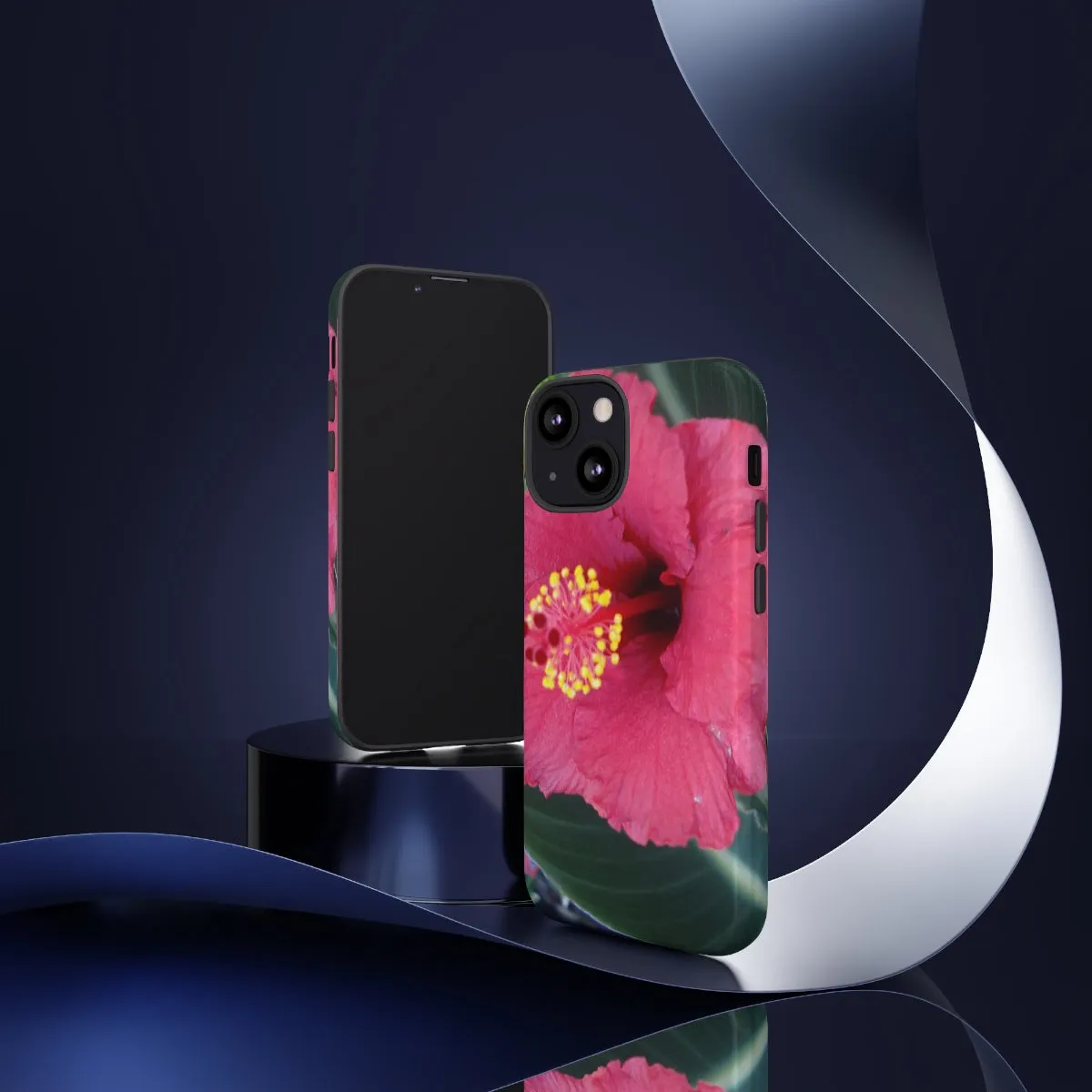 "Raspberry Hibiscus" Tough Case