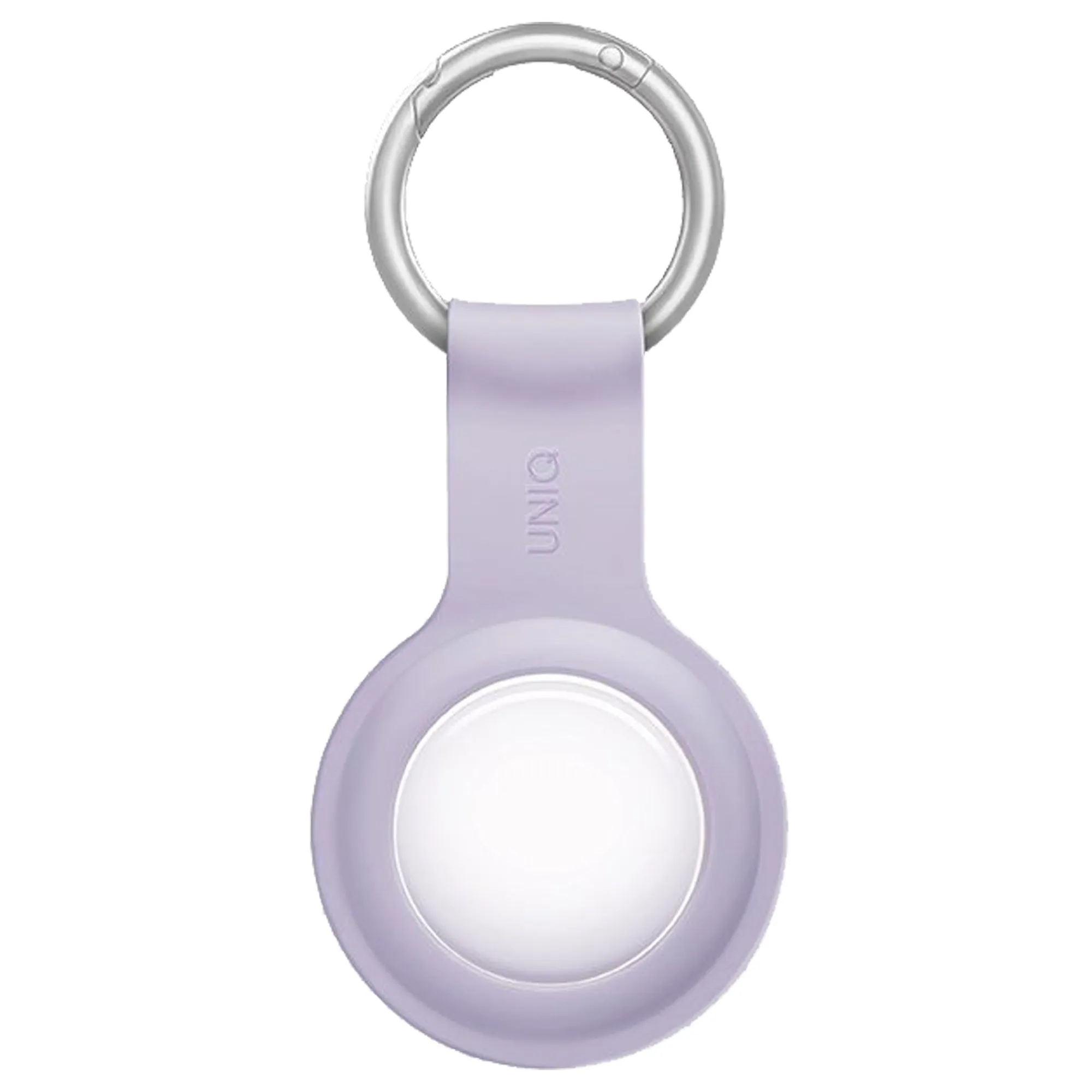 [RACKV2_CLEARANCE] UNIQ Lino Liquid Silicone Case for Airtag - Premium Liquid Silicone - Lilac  (Barcode: 8886463677315 )