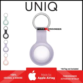 [RACKV2_CLEARANCE] UNIQ Lino Liquid Silicone Case for Airtag - Premium Liquid Silicone - Lilac  (Barcode: 8886463677315 )