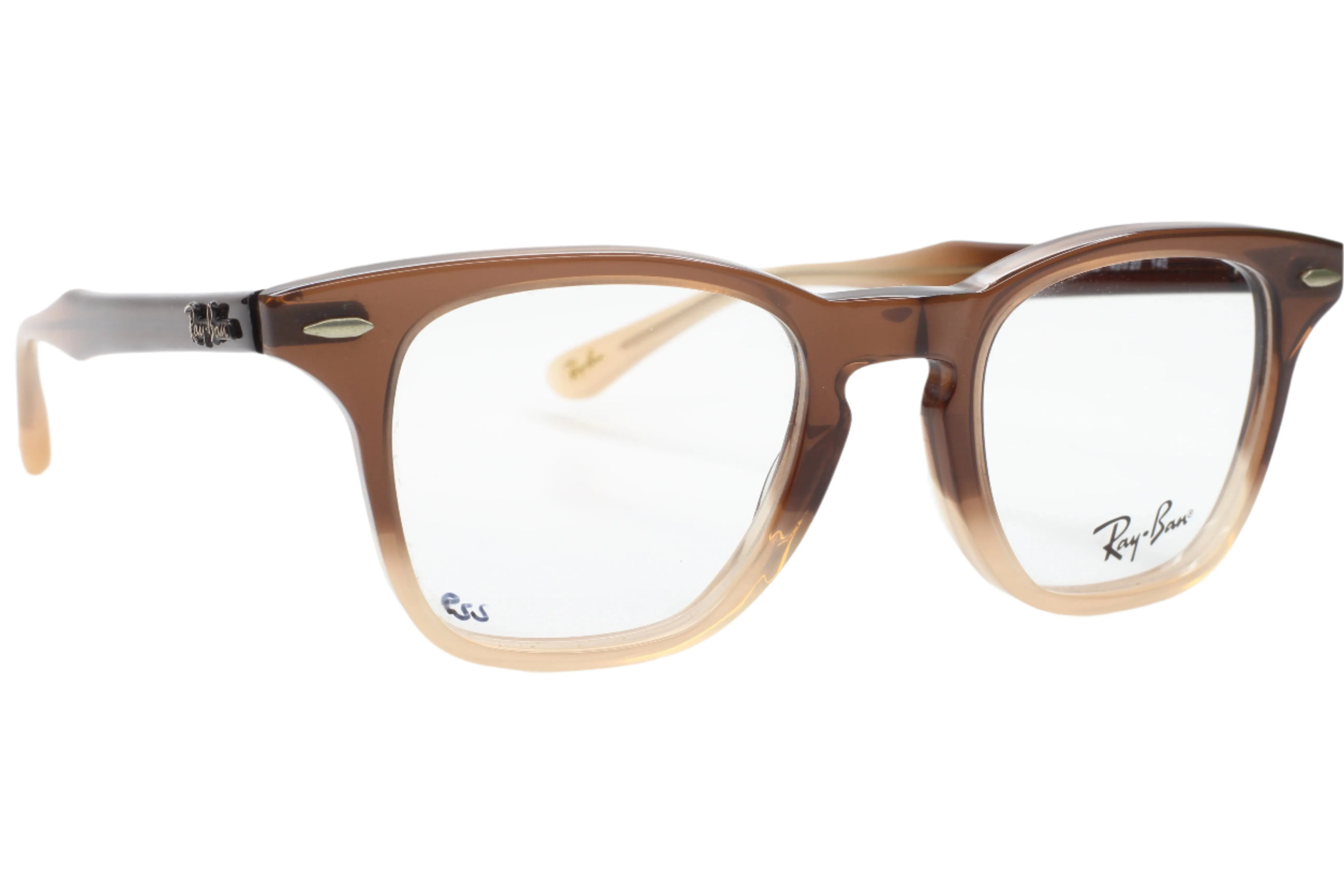 Ray-Ban RB5244 5043 Icons Brown Wayfarer Designer Italy Eyeglasses -Ma