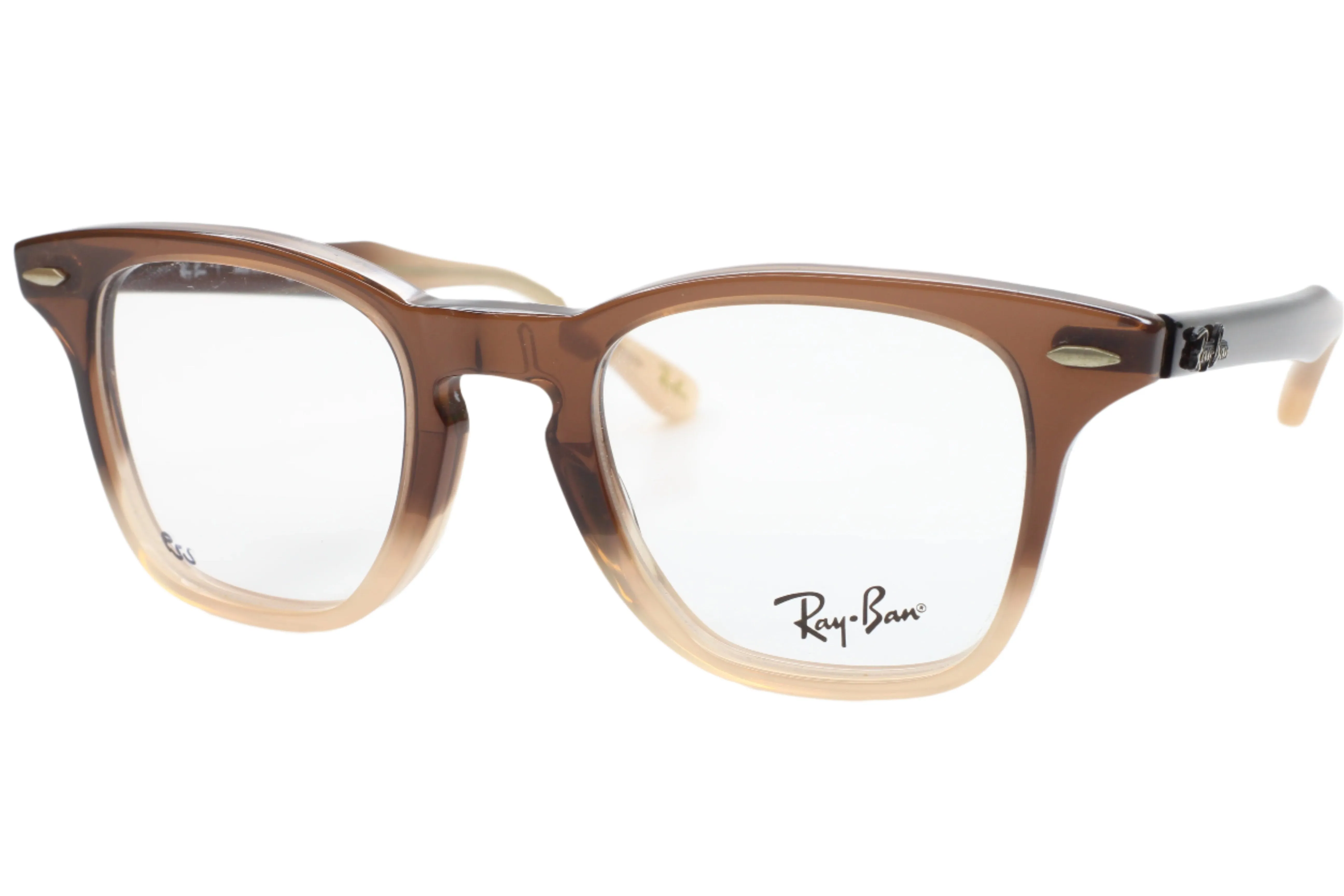 Ray-Ban RB5244 5043 Icons Brown Wayfarer Designer Italy Eyeglasses -Ma