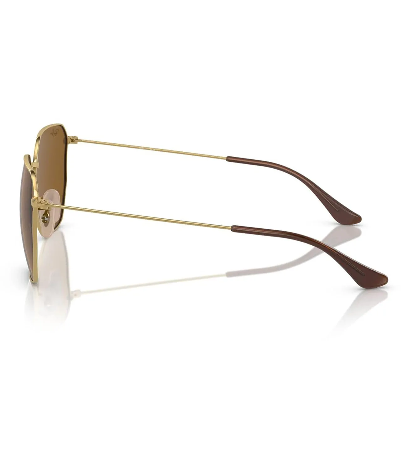 Ray Ban Unisex Brown Geometric Sunglasses