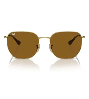 Ray Ban Unisex Brown Geometric Sunglasses