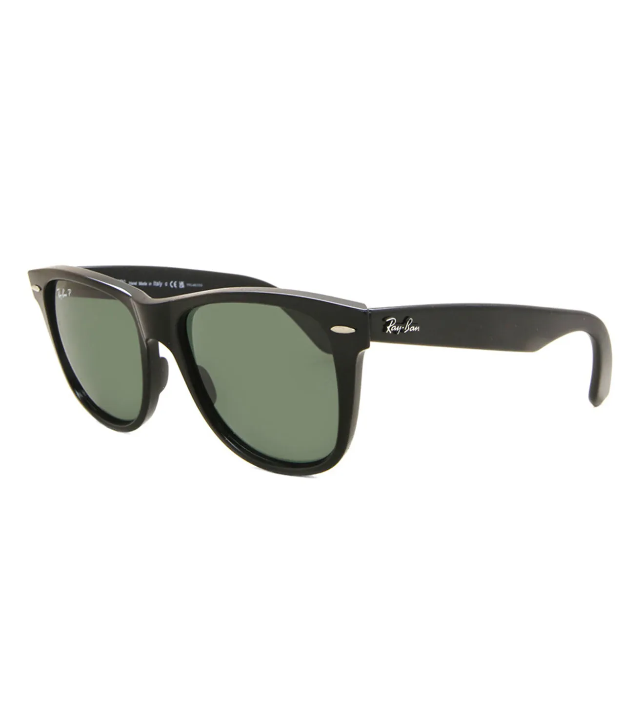 Ray Ban Unisex Green Wayfarer Sunglasses