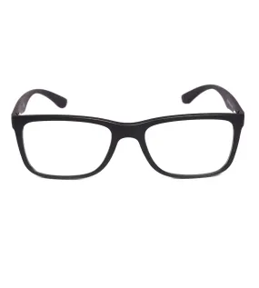 Ray Ban Unisex Matte Black Square Optical Frame