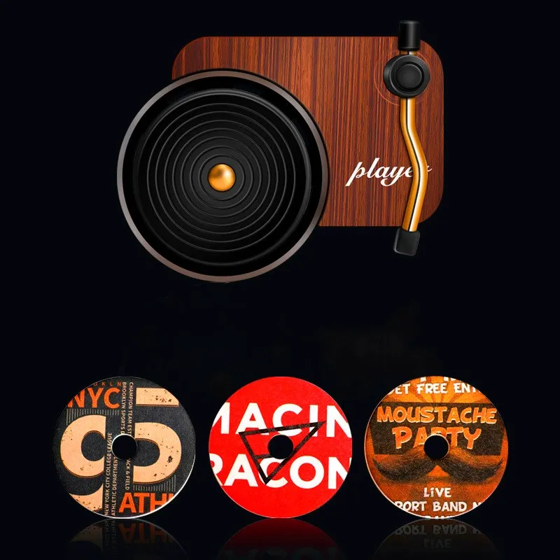 Record Player Car Air Freshener