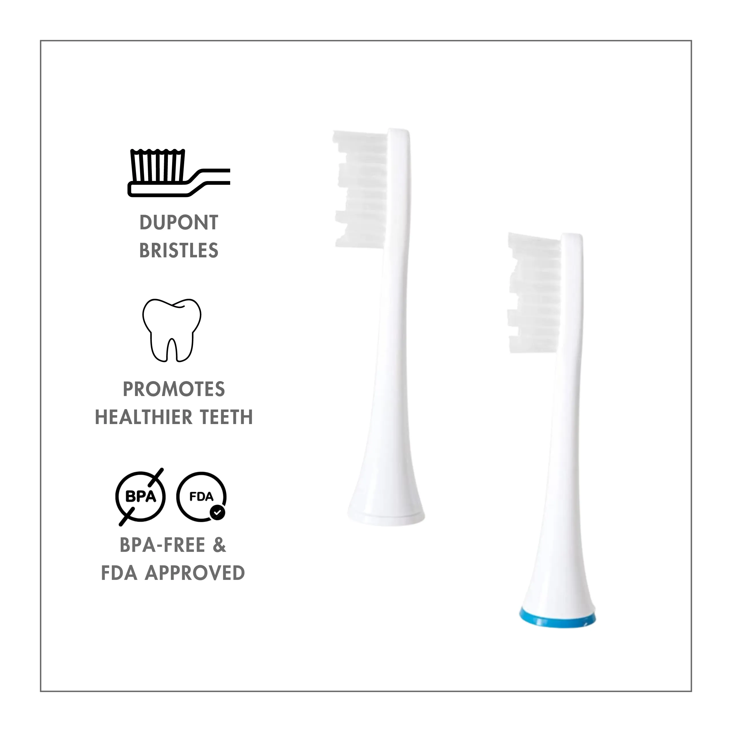 Replacement Heads – Poseidon Sonic Toothbrush