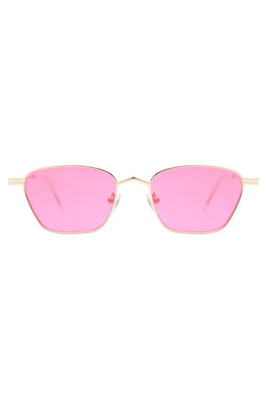 Retro Square Vintage Metal Fashion Sunglasses