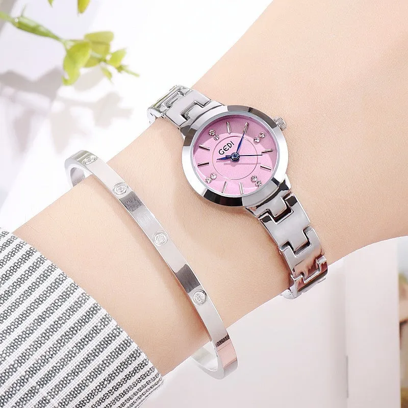 Retro Steel Strap Women's Watch