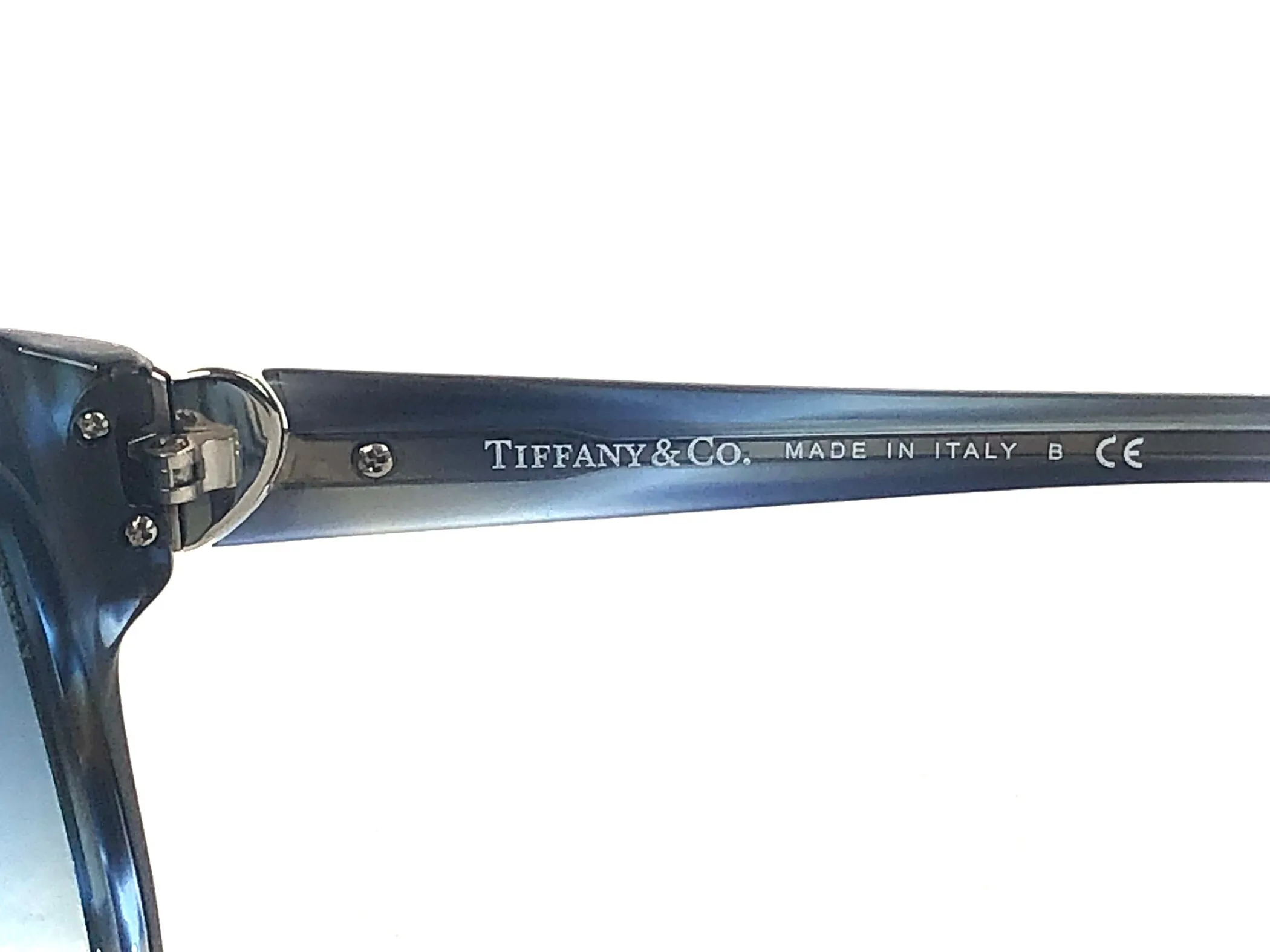 Return to Tiffany Navy Cat Eye Gradient Sunglasses