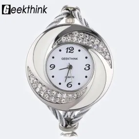 Rhinestone Diamond Whirlwind Design Women Watch