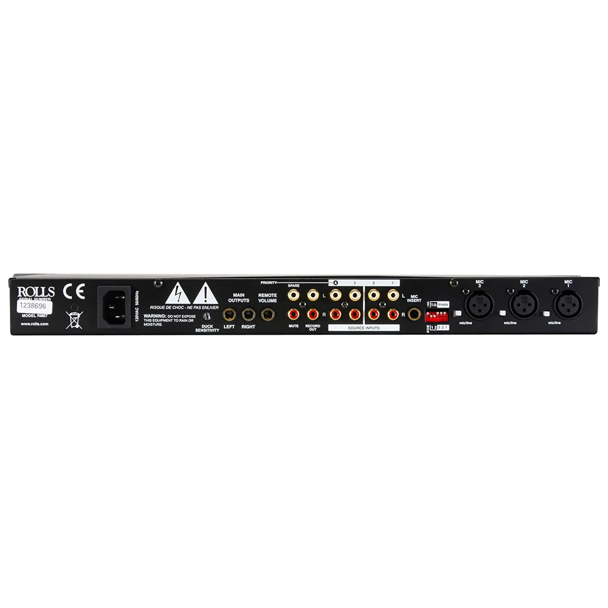 Rolls RM67 Mic/Source Mixer