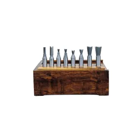 Router Bit Set | 8 Piece | Dovetail 1⁄2" Shank | AMS-408 | 738685914083