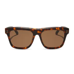 SAMMY - MATTE RICH TORTOISE   BROWN   POLARIZED SUNGLASSES