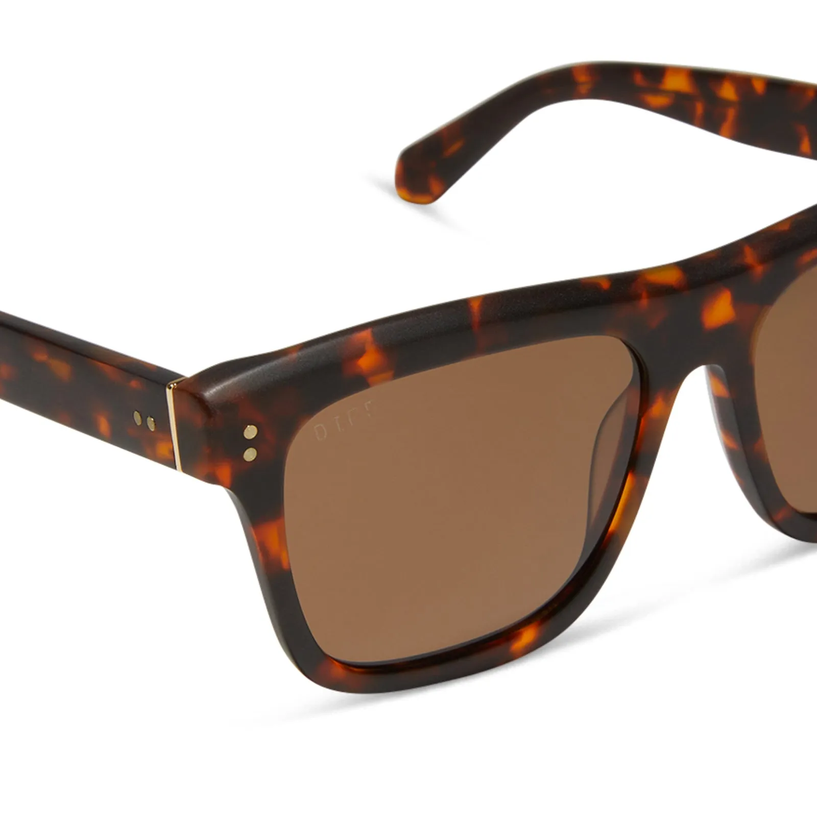 SAMMY - MATTE RICH TORTOISE   BROWN   POLARIZED SUNGLASSES