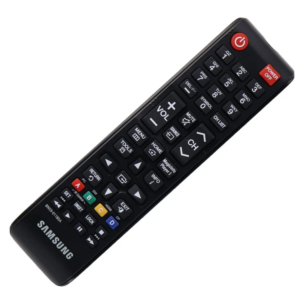 Samsung Remote (BN59-01180A) for Select Samsung Smart Signage Devices - Black