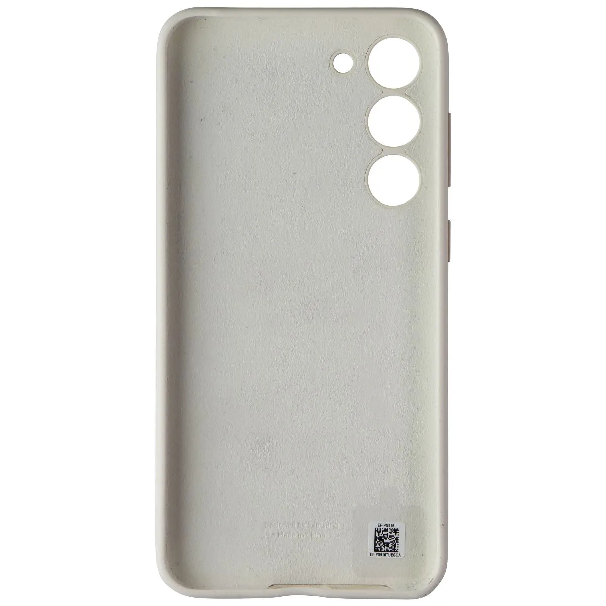 Samsung Silicone Case for Galaxy S23 - Cream