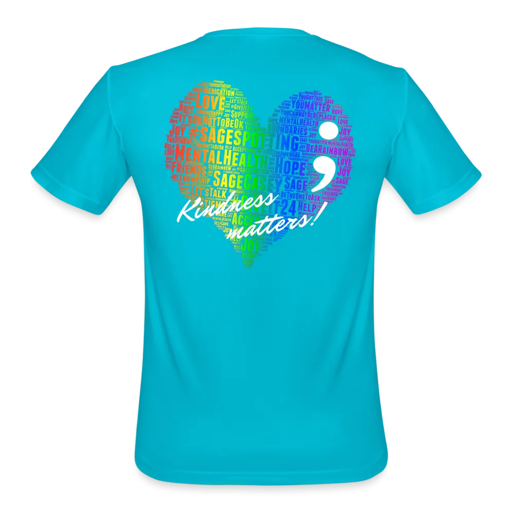 SCF Heart /Kindness Matters Athletic Performance T-Shirt