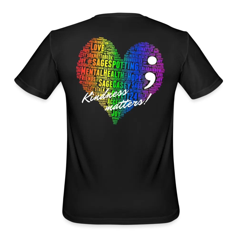 SCF Heart /Kindness Matters Athletic Performance T-Shirt