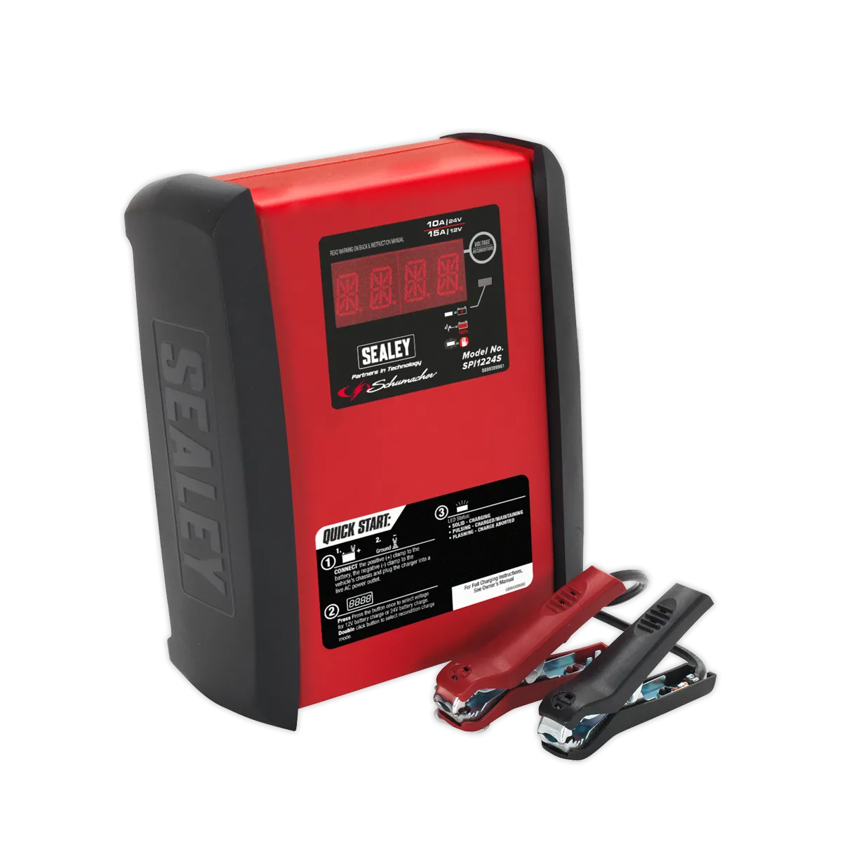 Schumacher¨ Intelligent Speed Charge Battery Charger 12V 15A/24V 10A