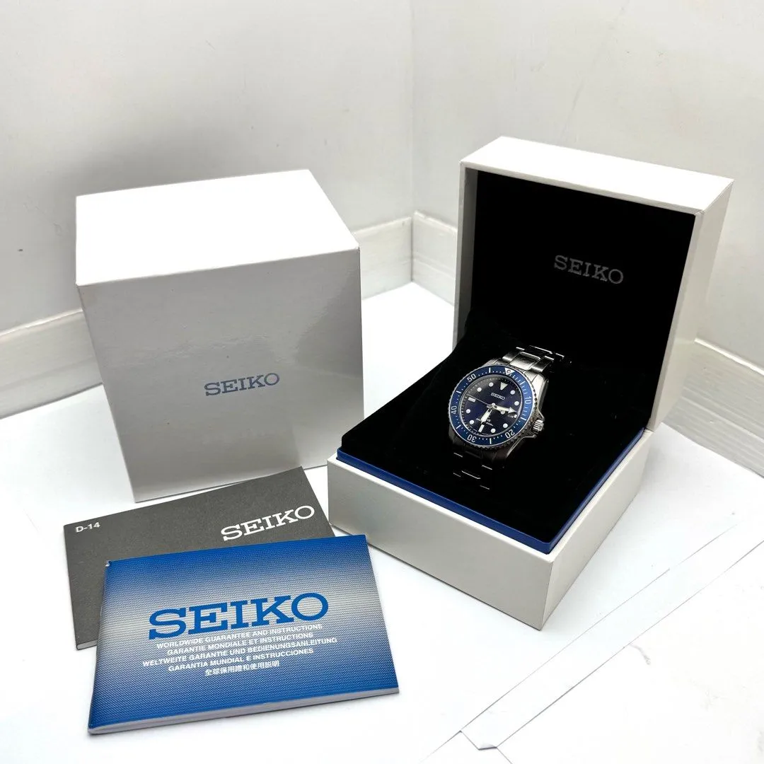 SEIKO Prospex SNE585P1 Compact Scuba Solar Diver Watch