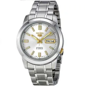 SEIKO SNKK09K1 Automatic Silver Stainles Watch for Men-