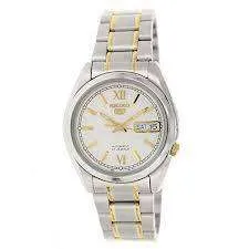 SEIKO SNKL57K1 Automatic Two-Tone Stainless Steel Watch for Men-