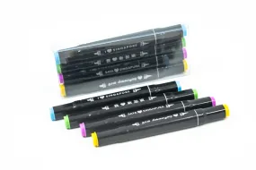 Set Of 4 Markers With I Love Sg Messages