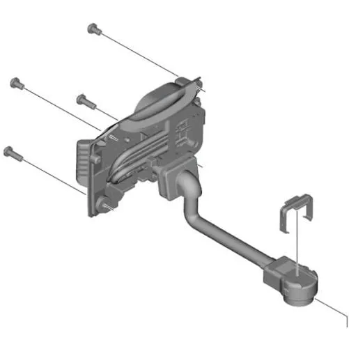 SHIMANO BM-EN600 Battery Mount Upper Case Assy