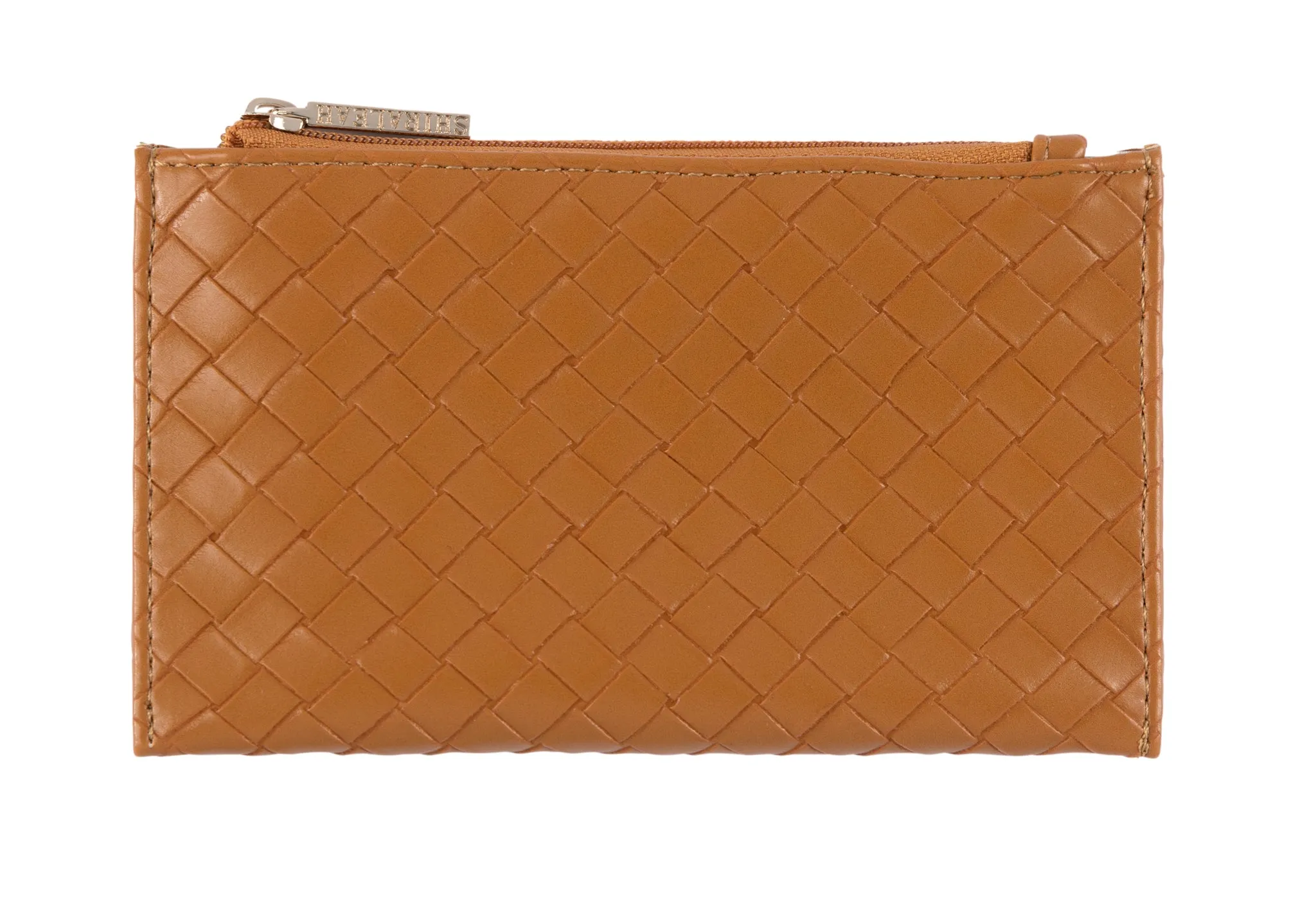 Shiraleah Frankie Card Case, Saddle